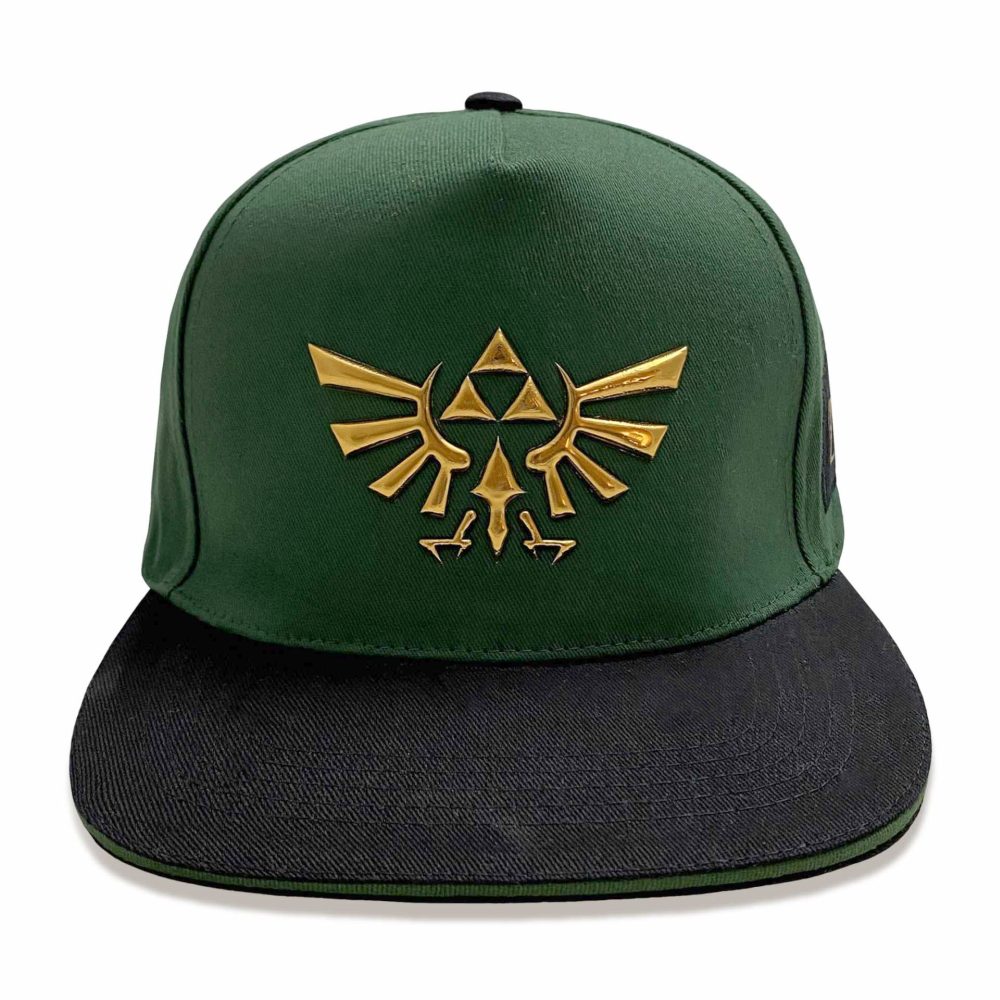 Nintendo The Legend Of Zelda - Symbol Hysteresenkappe - Grün/Schwarz